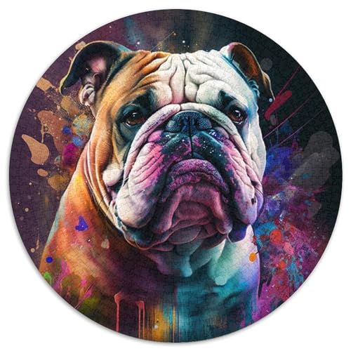 Puzzle 1000 Teile für Erwachsene, Fantasy Bulldog Puzzle, Denkspiel, interaktives Familienspiel, geeignet für Kinder ab 14 Jahren, 67,5 x 67,5 cm Puzzle 1000 Teile für Erwachsene, Fantasy Bulldog Puzzle, Denkspiel, interaktives Familienspiel, geeignet für Kinder ab 14 Jahren, 67,5 x 67,5 cm von LGSHENG