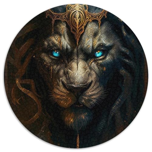 Puzzle 1000 Teile für Erwachsene, Fantasy-Löwenkrieger, Puzzles für Erwachsene, Familienbindungsaktivität, einzigartiges Geschenk für Feiertage und Geburtstage, 67,5 x 67,5 cm Puzzle 1000 Teile für Erwachsene, Fantasy-Löwenkrieger, Puzzles für Erwachsene, Familienbindungsaktivität, einzigartiges Geschenk für Feiertage und Geburtstage, 67,5 x 67,5 cm von LGSHENG