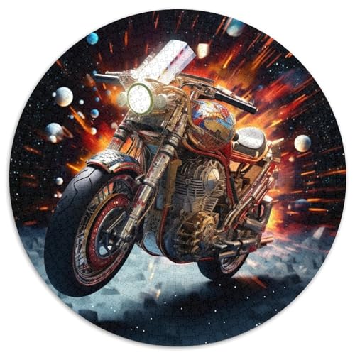 Puzzle 1000 Teile für Erwachsene, Fantasy-Motorrad-Puzzle für Erwachsene, Familienaktivitätsspiel für Teenager, anspruchsvolles Denkspiel (67,5 x 67,5 cm) von LGSHENG