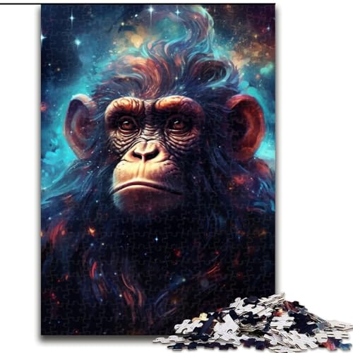 Puzzle 1000 Teile für Erwachsene, Galaxie-AFFE, Puzzle für Jugendliche, Familien-Lernspiele, Heimdekoration, Geschenk (Größe: 50x75cm) von LGSHENG