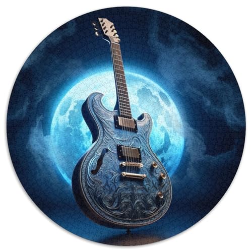 Puzzle 1000 Teile für Erwachsene, Galaxy-Gitarren-Puzzle für Erwachsene, Familienaktivitätsspiel für Teenager, anspruchsvolles Denkspiel (67,5 x 67,5 cm) von LGSHENG