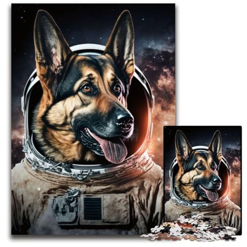 Puzzle 1000 Teile für Erwachsene, Good Boy Astronaut, Holzpuzzle, Denkspiel für Teenager und Familieninteraktion, 26x38cm Puzzle 1000 Teile für Erwachsene, Good Boy Astronaut, Holzpuzzle, Denkspiel für Teenager und Familieninteraktion, 26x38cm von LGSHENG
