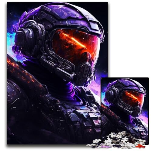 Puzzle 1000 Teile für Erwachsene, Helmsoldat im Weltraum, Holzpuzzle, ideal für Liebhaber, perfektes Weihnachts-, Neujahrs- oder Valentinstagsgeschenk, 50x75cm Puzzle 1000 Teile für Erwachsene, Helmsoldat im Weltraum, Holzpuzzle, ideal für Liebhaber, perfektes Weihnachts-, Neujahrs- oder Valentinstagsgeschenk, 50x75cm von LGSHENG