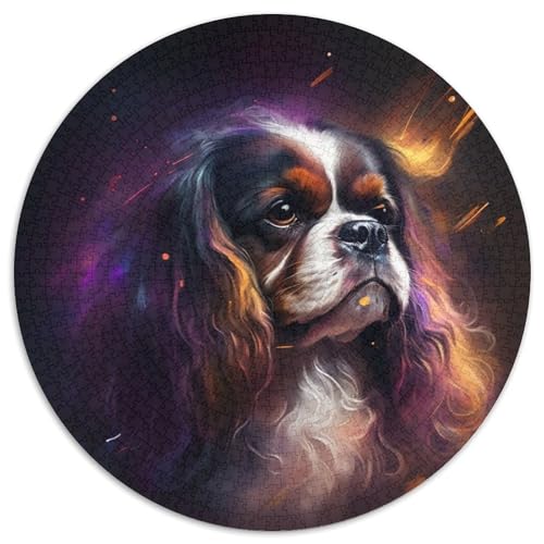 Puzzle 1000 Teile für Erwachsene, King Charles Spaniel, 1000-teiliges Puzzle, Heimaktivität für Feiertage, Geburtstage und Familienspieleabende, 67,5 x 67,5 cm Puzzle 1000 Teile für Erwachsene, King Charles Spaniel, 1000-teiliges Puzzle, Heimaktivität für Feiertage, Geburtstage und Familienspieleabende, 67,5 x 67,5 cm von LGSHENG