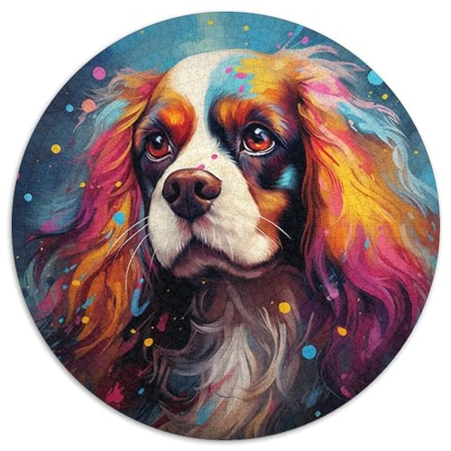 Puzzle 1000 Teile für Erwachsene, King Charles Spaniel, Denkspiel, interaktives Familienspiel, geeignet für Kinder ab 14 Jahren, 67,5 x 67,5 cm Puzzle 1000 Teile für Erwachsene, King Charles Spaniel, Denkspiel, interaktives Familienspiel, geeignet für Kinder ab 14 Jahren, 67,5 x 67,5 cm von LGSHENG