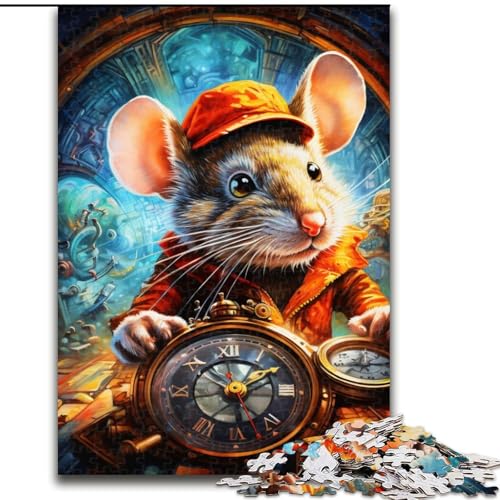 Puzzle 1000 Teile für Erwachsene, Kunst-Tiermaus-Puzzle, Familie und Freunde, geeignet für Kinder ab 14 Jahren (Größe: 26x38cm) von LGSHENG