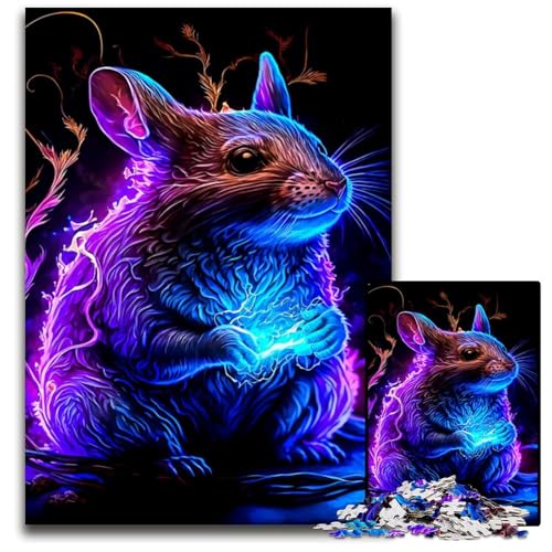 Puzzle 1000 Teile für Erwachsene, Maus-Holzpuzzle, ideal für Liebhaber, perfektes Weihnachts-, Neujahrs-, Valentinstagsgeschenk, 50x75cm Puzzle 1000 Teile für Erwachsene, Maus-Holzpuzzle, ideal für Liebhaber, perfektes Weihnachts-, Neujahrs-, Valentinstagsgeschenk, 50x75cm von LGSHENG