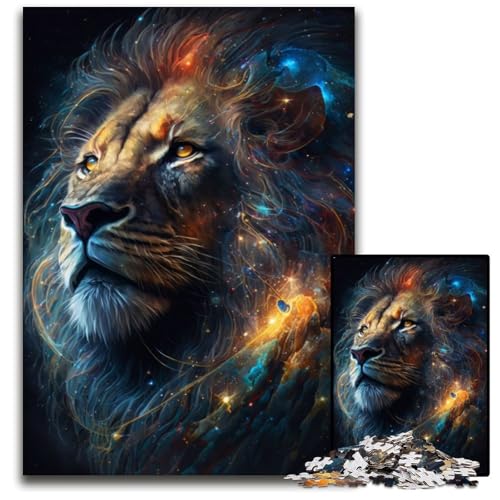 Puzzle 1000 Teile für Erwachsene, Nebula King, Holzpuzzle, ideal für Verliebte, perfektes Weihnachts-, Neujahrs- oder Valentinstagsgeschenk, 50x75cm Puzzle 1000 Teile für Erwachsene, Nebula King, Holzpuzzle, ideal für Verliebte, perfektes Weihnachts-, Neujahrs- oder Valentinstagsgeschenk, 50x75cm von LGSHENG
