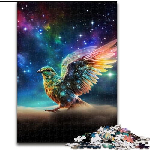 Puzzle 1000 Teile für Erwachsene, Sterntier-Spatz, Puzzle für Jugendliche, Familien-Lernspiele, Heimdekoration, Geschenk (Größe: 26x38cm) von LGSHENG