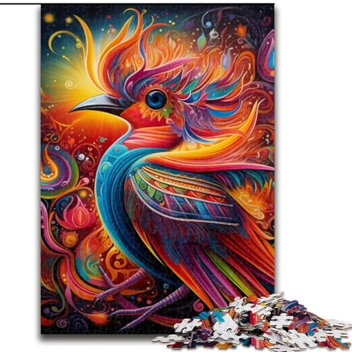 Puzzle 1000 Teile für Erwachsene, Tier-Specht-Puzzle, pädagogisches Denkspiel, künstlerische Heim- und Bürodekoration, ab 14 Jahren (Größe: 50x75cm) von LGSHENG