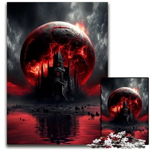 Puzzle 1000 Teile für Erwachsene, Verwüstung, Holzpuzzle, Denkspiel für Teenager und Familieninteraktion, 26x38cm Puzzle 1000 Teile für Erwachsene, Verwüstung, Holzpuzzle, Denkspiel für Teenager und Familieninteraktion, 26x38cm von LGSHENG