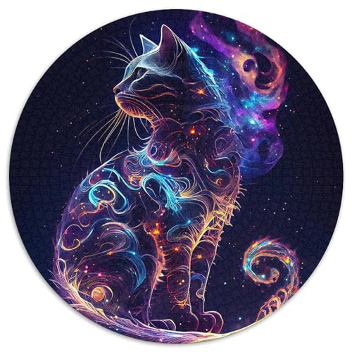 Puzzle 1000 Teile für Erwachsene, Weltraumkatzen-Puzzle für Erwachsene, Familienaktivität, einzigartiges Geschenk für Feiertage und Geburtstage, 67,5 x 67,5 cm Puzzle 1000 Teile für Erwachsene, Weltraumkatzen-Puzzle für Erwachsene, Familienaktivität, einzigartiges Geschenk für Feiertage und Geburtstage, 67,5 x 67,5 cm von LGSHENG
