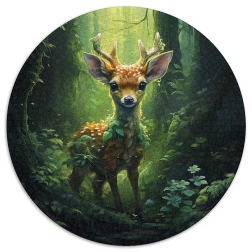 Puzzle 1000 Teile für Erwachsene, Wilder Sikahirsch, Papppuzzle, ideal für Familienspaß, Entspannung, 67,5 x 67,5 cm Puzzle 1000 Teile für Erwachsene, Wilder Sikahirsch, Papppuzzle, ideal für Familienspaß, Entspannung, 67,5 x 67,5 cm von LGSHENG