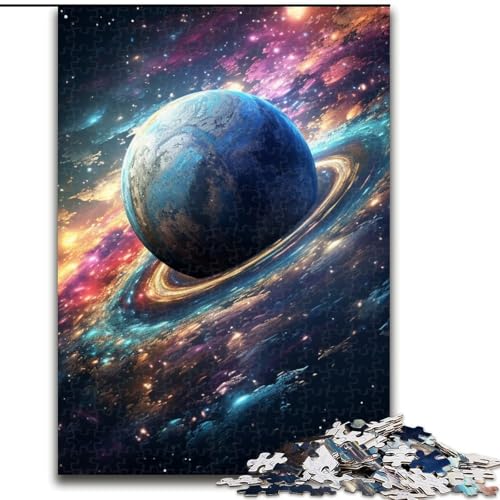 Puzzle 1000 Teile für Erwachsene, farbenfrohes Universum-Puzzle, pädagogisches Denkspiel, künstlerische Heim- und Bürodekoration, ab 14 Jahren (Größe: 50x75cm) von LGSHENG