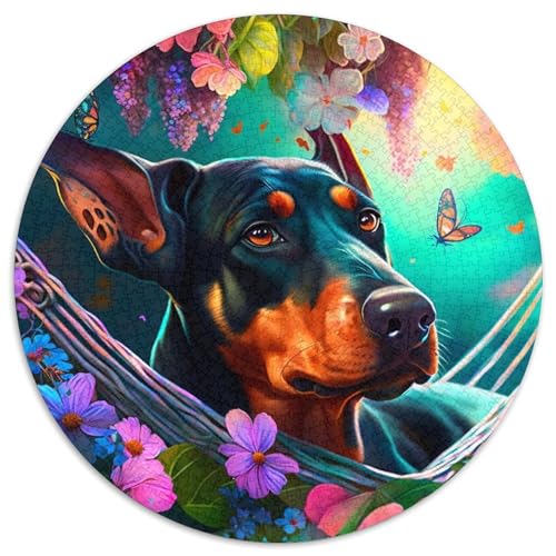 Puzzle 1000 Teile für Erwachsene, wunderschöner Dobermann-Pinscher, 1000-teiliges Puzzle, Familienaktivitätsspiel für Teenager, anspruchsvolles Denkspiel, 67,5 x 67,5 cm Puzzle 1000 Teile für Erwachsene, wunderschöner Dobermann-Pinscher, 1000-teiliges Puzzle, Familienaktivitätsspiel für Teenager, anspruchsvolles Denkspiel, 67,5 x 67,5 cm von LGSHENG