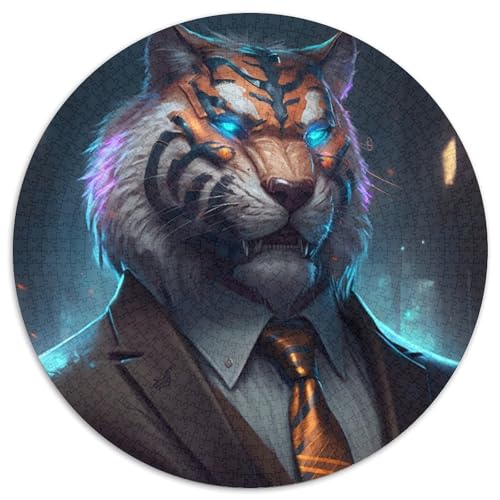 Puzzle 1000 Teile für Erwachsene Boss Tiger Puzzles Denkspiel, Interaktives Familienspiel, Geeignet für Kinder ab 14 Jahren, 67,5 x 67,5 cm Puzzle 1000 Teile für Erwachsene Boss Tiger Puzzles Denkspiel, Interaktives Familienspiel, Geeignet für Kinder ab 14 Jahren, 67,5 x 67,5 cm von LGSHENG