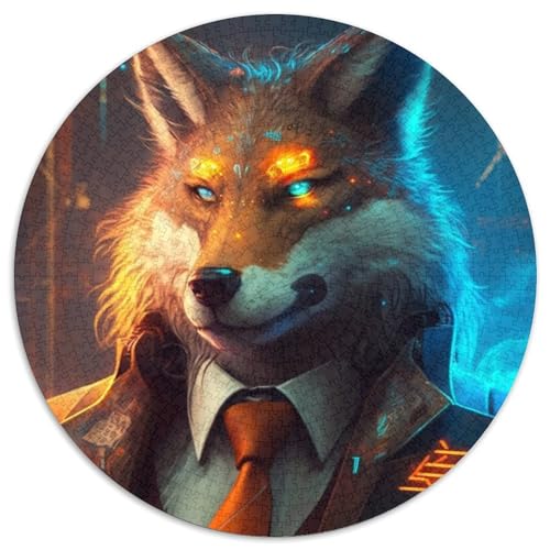 Puzzle 1000 Teile für Erwachsene Boss Wolf Puzzles für Erwachsene Geeignet für Geburtstage, Halloween, Thanksgiving, Ostern 67,5 x 67,5 cm Puzzle 1000 Teile für Erwachsene Boss Wolf Puzzles für Erwachsene Geeignet für Geburtstage, Halloween, Thanksgiving, Ostern 67,5 x 67,5 cm von LGSHENG