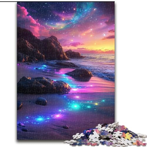 Puzzle 1000 Teile für Erwachsene Galaxy Corgi Puzzle Spiel für Erwachsene Geschenk Familieninteraktives Spiel Gehirnherausforderung Geschenk (Größe: 26x38cm) von LGSHENG