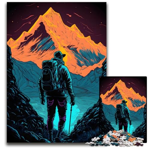 Puzzle 1000 Teile für Erwachsene Golden Mountain Adventure Holzpuzzle Denkspiel für Teenager und Familieninteraktion 26x38cm Puzzle 1000 Teile für Erwachsene Golden Mountain Adventure Holzpuzzle Denkspiel für Teenager und Familieninteraktion 26x38cm von LGSHENG