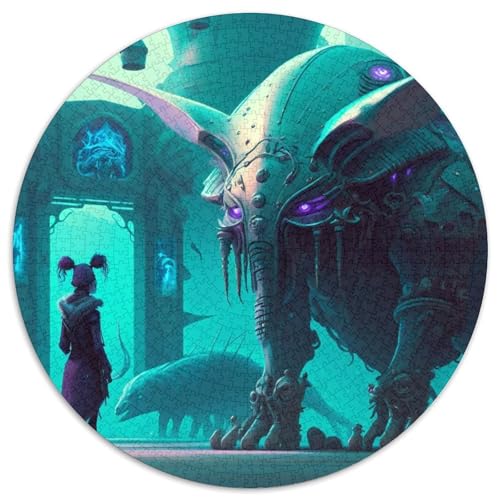 Puzzle 1000 Teile für Erwachsene Mechanisches Monster-Puzzle für Erwachsene Geeignet für Geburtstage, Halloween, Thanksgiving, Ostern 67,5 x 67,5 cm Puzzle 1000 Teile für Erwachsene Mechanisches Monster-Puzzle für Erwachsene Geeignet für Geburtstage, Halloween, Thanksgiving, Ostern 67,5 x 67,5 cm von LGSHENG