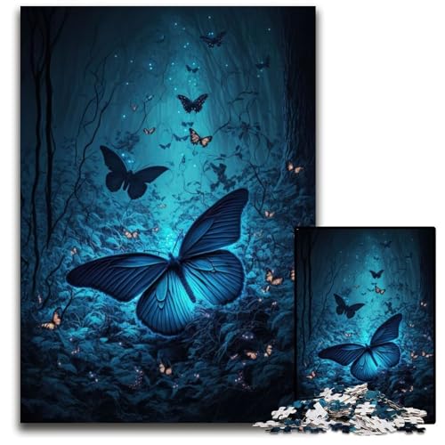 Puzzle 1000 Teile für Erwachsene Schmetterlingspuzzle für Erwachsene Spaß bei Heimaktivitäten, Geburtstagsgeschenk, Reisegeschenk 26X38CM/10,23x14,96 Zoll Puzzle 1000 Teile für Erwachsene Schmetterlingspuzzle für Erwachsene Spaß bei Heimaktivitäten, Geburtstagsgeschenk, Reisegeschenk 26X38CM/10,23x14,96 Zoll von LGSHENG