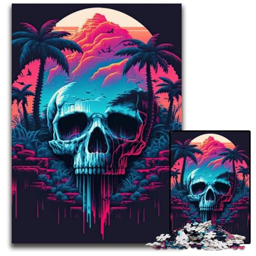 Puzzle 1000 Teile für Erwachsene Skull Island Holzpuzzle Denkspiel für Teenager und Familieninteraktion 50x75CM/19.68x29.52inch Puzzle 1000 Teile für Erwachsene Skull Island Holzpuzzle Denkspiel für Teenager und Familieninteraktion 50x75CM/19.68x29.52inch von LGSHENG