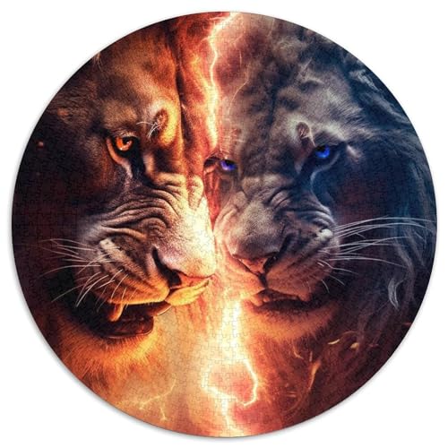 Puzzle 1000 Teile für Erwachsene Tiger-Puzzle Denkspiel, Interaktives Familienspiel, Geeignet für Kinder ab 14 Jahren, 67,5 x 67,5 cm Puzzle 1000 Teile für Erwachsene Tiger-Puzzle Denkspiel, Interaktives Familienspiel, Geeignet für Kinder ab 14 Jahren, 67,5 x 67,5 cm von LGSHENG