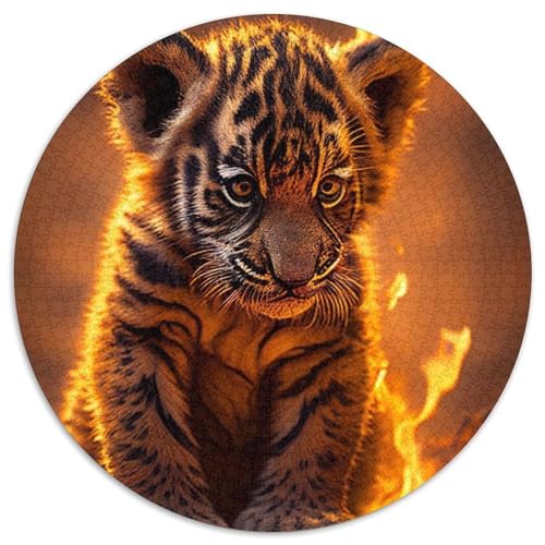 Puzzle 1000 Teile für Erwachsene Tiger-Puzzle Denkspiel, Interaktives Familienspiel, Geeignet für Kinder ab 14 Jahren, 67,5 x 67,5 cm Puzzle 1000 Teile für Erwachsene Tiger-Puzzle Denkspiel, Interaktives Familienspiel, Geeignet für Kinder ab 14 Jahren, 67,5 x 67,5 cm von LGSHENG