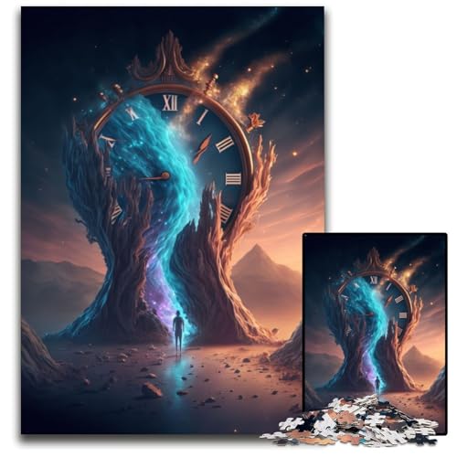 Puzzle 1000 Teile für Erwachsene Zeit-Karton-Puzzles Denkspiel für Teenager und Familieninteraktion 26x38cm Puzzle 1000 Teile für Erwachsene Zeit-Karton-Puzzles Denkspiel für Teenager und Familieninteraktion 26x38cm von LGSHENG