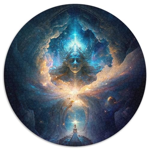 Puzzle für 1000 Teile, Landschaft auf einem außerirdischen Planeten, 1000-teiliges Puzzle für Erwachsene, unmögliche pädagogische Heimdekoration, Spiele und Geschenke (67,5 x 67,5 cm) von LGSHENG