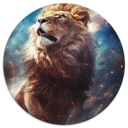 Puzzle für 1000 Teile, Löwe, 1000-teiliges Puzzle für Erwachsene, unmögliche pädagogische Heimdekoration, Spiele und Geschenke (67,5 x 67,5 cm) von LGSHENG