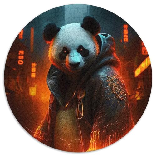 Puzzle für 1000 Teile, Panda, 1000-teiliges Puzzle für Erwachsene, unmögliche pädagogische Heimdekoration, Spiele und Geschenke (67,5 x 67,5 cm) von LGSHENG