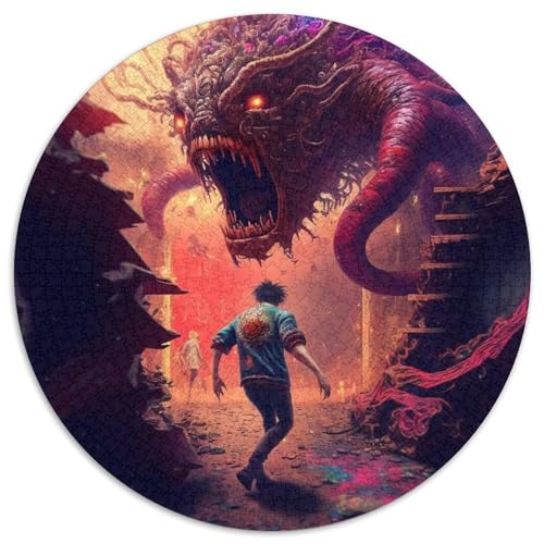 Puzzle für 1000 Teile, exotisches Monster, anspruchsvolle Puzzles, ideal für Verliebte, perfektes Weihnachts-, Neujahrs- und Valentinstagsgeschenk, 67,5 x 67,5 cm Puzzle für 1000 Teile, exotisches Monster, anspruchsvolle Puzzles, ideal für Verliebte, perfektes Weihnachts-, Neujahrs- und Valentinstagsgeschenk, 67,5 x 67,5 cm von LGSHENG