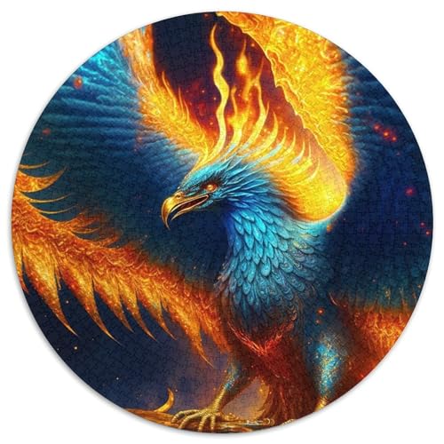 Puzzle für 1000 Teile, legendäre Blaue Phönixe, anspruchsvolle Puzzles, ideal für Verliebte, perfektes Weihnachts-, Neujahrs- und Valentinstagsgeschenk, 67,5 x 67,5 cm Puzzle für 1000 Teile, legendäre Blaue Phönixe, anspruchsvolle Puzzles, ideal für Verliebte, perfektes Weihnachts-, Neujahrs- und Valentinstagsgeschenk, 67,5 x 67,5 cm von LGSHENG