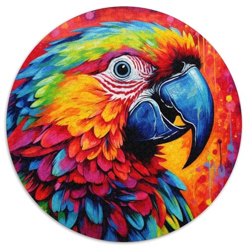Puzzle für 1000 Teile: Tiere, Vögel, Papageien. 1000-teiliges Puzzle entwickelt die Hand-Auge-Koordination, (67,5 x 67,5 cm) von LGSHENG