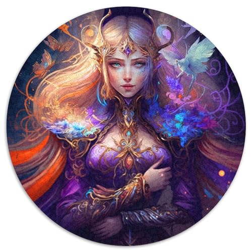 Puzzle für 1000 Teile. Wunderschönes Zauberer-Puzzle mit 1000 Teilen. Entwickelt Hand-Auge-Koordinationsfähigkeiten, (67,5 x 67,5 cm) von LGSHENG