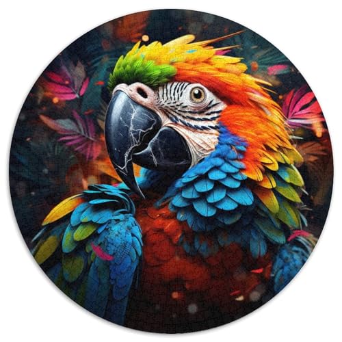 Puzzle für Erwachsene, 1000 Kunst-Papageien-Puzzles für Erwachsene, anspruchsvolles DIY-Denkspiel, perfektes Familienspiel oder dekoratives Geschenk, 67,5 x 67,5 cm Puzzle für Erwachsene, 1000 Kunst-Papageien-Puzzles für Erwachsene, anspruchsvolles DIY-Denkspiel, perfektes Familienspiel oder dekoratives Geschenk, 67,5 x 67,5 cm von LGSHENG