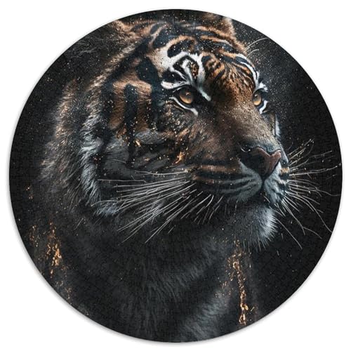 Puzzle für Erwachsene, 1000 Puzzles mit dem Motiv „Electric Storm Tiger“, anspruchsvolles DIY-Denkspiel, perfektes Familienspiel oder dekoratives Geschenk, 67,5 x 67,5 cm Puzzle für Erwachsene, 1000 Puzzles mit dem Motiv „Electric Storm Tiger“, anspruchsvolles DIY-Denkspiel, perfektes Familienspiel oder dekoratives Geschenk, 67,5 x 67,5 cm von LGSHENG