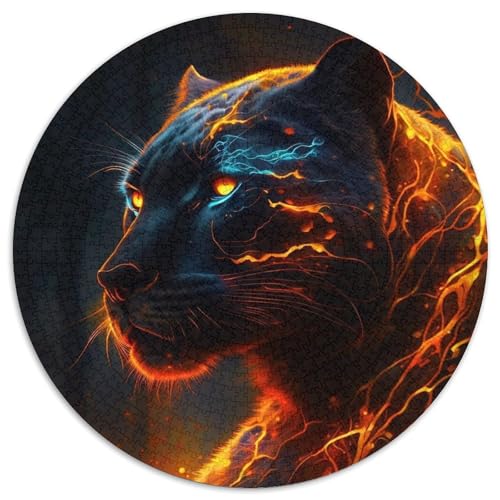 Puzzle für Erwachsene, 1000 Stück, Flammenleoparden-Puzzles für Erwachsene, anspruchsvolles DIY-Denkspiel, perfektes Familienspiel oder dekoratives Geschenk, 67,5 x 67,5 cm Puzzle für Erwachsene, 1000 Stück, Flammenleoparden-Puzzles für Erwachsene, anspruchsvolles DIY-Denkspiel, perfektes Familienspiel oder dekoratives Geschenk, 67,5 x 67,5 cm von LGSHENG