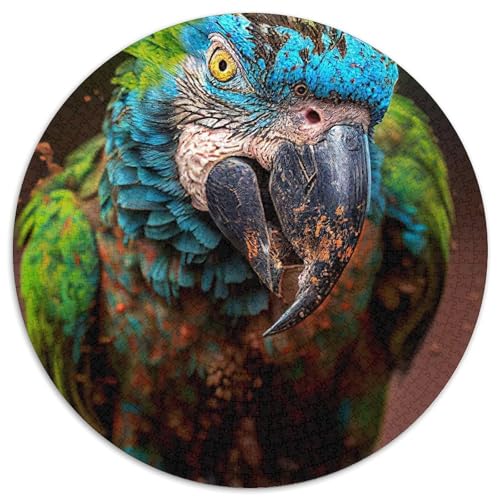 Puzzle für Erwachsene, 1000 Stück, Papageien-Puzzle aus Pappe, farbenfrohe Heimdekoration und interaktives Familienspiel, 67,5 x 67,5 cm Puzzle für Erwachsene, 1000 Stück, Papageien-Puzzle aus Pappe, farbenfrohe Heimdekoration und interaktives Familienspiel, 67,5 x 67,5 cm von LGSHENG