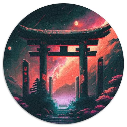 Puzzle für Erwachsene, 1000 Teile, „Tor zum Jenseits“, Papppuzzle, Denkspiel für Teenager, 67,5 x 67,5 cm Puzzle für Erwachsene, 1000 Teile, „Tor zum Jenseits“, Papppuzzle, Denkspiel für Teenager, 67,5 x 67,5 cm von LGSHENG