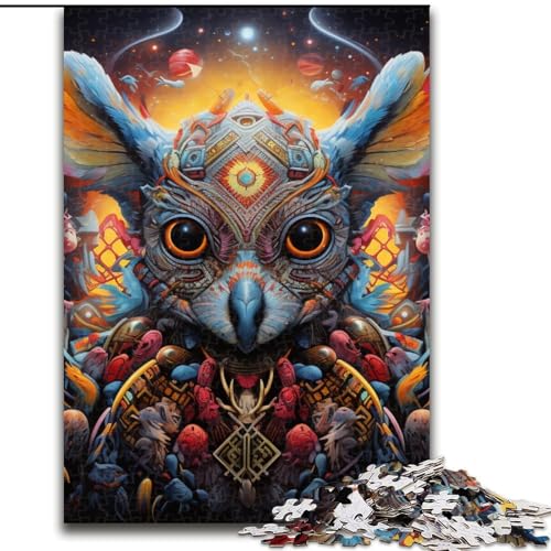 Puzzle für Erwachsene, 1000 Teile, Art Koalas, Denksportaufgabe, dekoratives DIY-Spiel, interaktives Familienspielzeug (Größe: 50x75cm) von LGSHENG