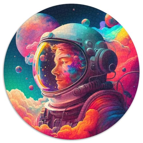 Puzzle für Erwachsene, 1000 Teile, Astronauten-Unmögliches Puzzle für Erwachsene, perfektes Weihnachts- und Neujahrsgeschenk, Feiertagsgeschenk, 67,5 x 67,5 cm Puzzle für Erwachsene, 1000 Teile, Astronauten-Unmögliches Puzzle für Erwachsene, perfektes Weihnachts- und Neujahrsgeschenk, Feiertagsgeschenk, 67,5 x 67,5 cm von LGSHENG