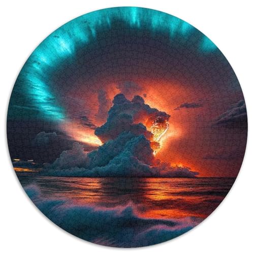 Puzzle für Erwachsene, 1000 Teile, Außerirdische Landschaft, Familienaktivitätsspiel für Teenager, anspruchsvolles Denkspiel (67,5 x 67,5 cm) von LGSHENG