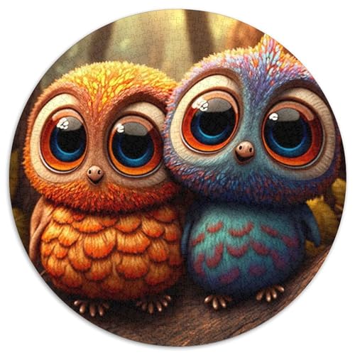 Puzzle für Erwachsene, 1000 Teile, Baby-Eule, Kartonpuzzle, Denkspiel für Teenager, 67,5 x 67,5 cm Puzzle für Erwachsene, 1000 Teile, Baby-Eule, Kartonpuzzle, Denkspiel für Teenager, 67,5 x 67,5 cm von LGSHENG