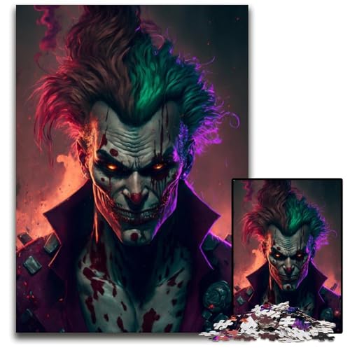 Puzzle für Erwachsene, 1000 Teile, Brutal Maniacs, Puzzle für Erwachsene, hochschwieriges Denkspiel für Jugendliche, 26x38cm Puzzle für Erwachsene, 1000 Teile, Brutal Maniacs, Puzzle für Erwachsene, hochschwieriges Denkspiel für Jugendliche, 26x38cm von LGSHENG