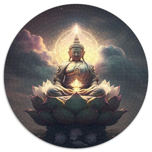 Puzzle für Erwachsene, 1000 Teile, Buddha-Puzzle aus Pappe, Denkspiel für Teenager, 67,5 x 67,5 cm Puzzle für Erwachsene, 1000 Teile, Buddha-Puzzle aus Pappe, Denkspiel für Teenager, 67,5 x 67,5 cm von LGSHENG