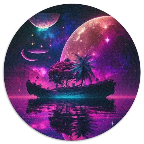 Puzzle für Erwachsene, 1000 Teile, Cosmic Beach, Kartonpuzzle, Denkspiel für Teenager, 67,5 x 67,5 cm Puzzle für Erwachsene, 1000 Teile, Cosmic Beach, Kartonpuzzle, Denkspiel für Teenager, 67,5 x 67,5 cm von LGSHENG