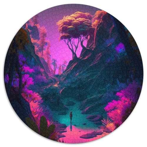 Puzzle für Erwachsene, 1000 Teile, Dark Valley, Papppuzzle, Denkspiel für Teenager, 67,5 x 67,5 cm Puzzle für Erwachsene, 1000 Teile, Dark Valley, Papppuzzle, Denkspiel für Teenager, 67,5 x 67,5 cm von LGSHENG