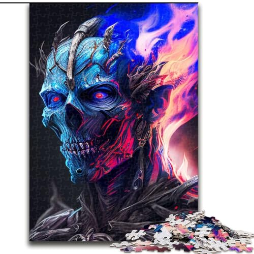 Puzzle für Erwachsene, 1000 Teile, Draugr Undead Puzzle, interaktives Familienspiel, ideal für Teenager, Denksport-Geschenk (Größe: 26x38cm) von LGSHENG